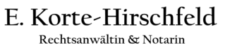 Logo der Rechtsanwältin und Notarin Elisabeth Korte-Hirschfeld